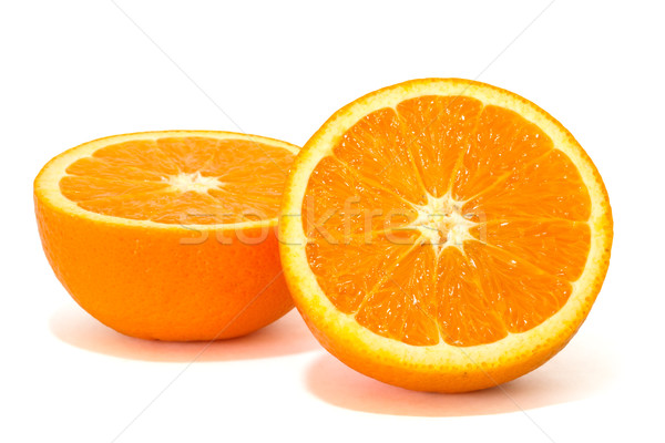 Oranje witte achtergrond kleur tropische Stockfoto © mblach