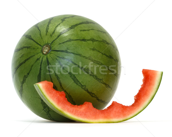 [[stock_photo]]: Pastèque · blanche · alimentaire · nature · couleur · tropicales