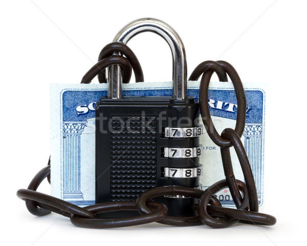 Vol d'identité technologie sécurité carte sûr idée [[stock_photo]] © mblach