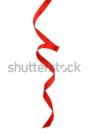 Odizolowany biały streszczenie projektu czerwony Zdjęcia stock © mblach