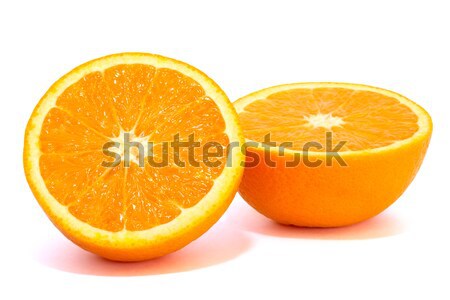 Oranje witte achtergrond kleur tropische Stockfoto © mblach