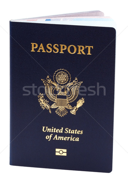 Stock photo: us passport