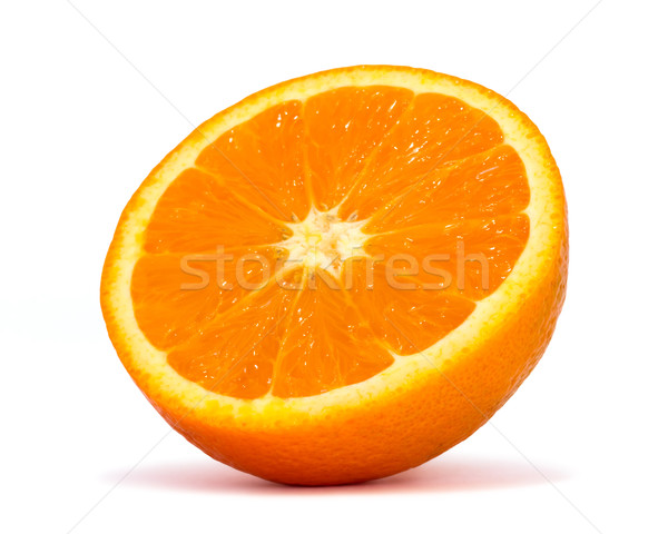 Foto d'archivio: Arancione · metà · foto · sfondo · colore