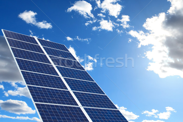 solar panels Stock photo © mblach