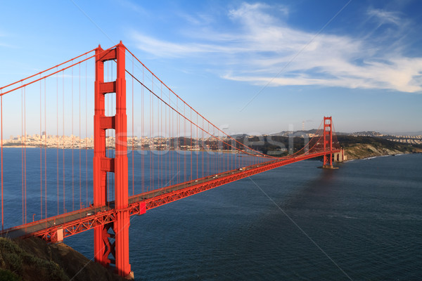 Golden Gate San Francisco cielo paisaje arte océano Foto stock © mblach
