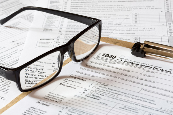 tax form Stock photo © mblach
