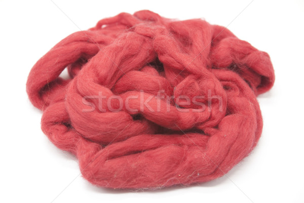 Rood stuk australisch schapen wol ras Stockfoto © mcherevan