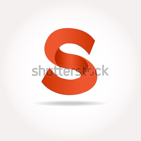 Letter S logo  design template elements in different  colors Stock photo © mcherevan