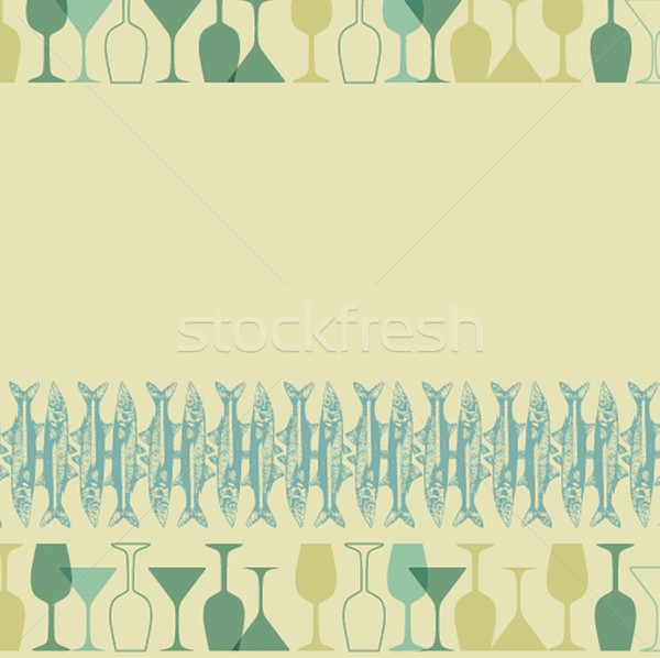 Restaurant menu design résumé [[stock_photo]] © mcherevan