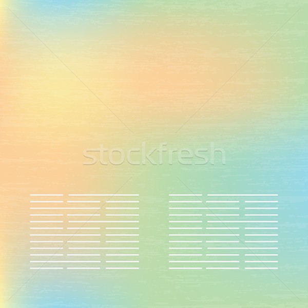 Stock photo: Abstract soft  banners set. Purple, green, blue, yellow, pink pastel colorful background.