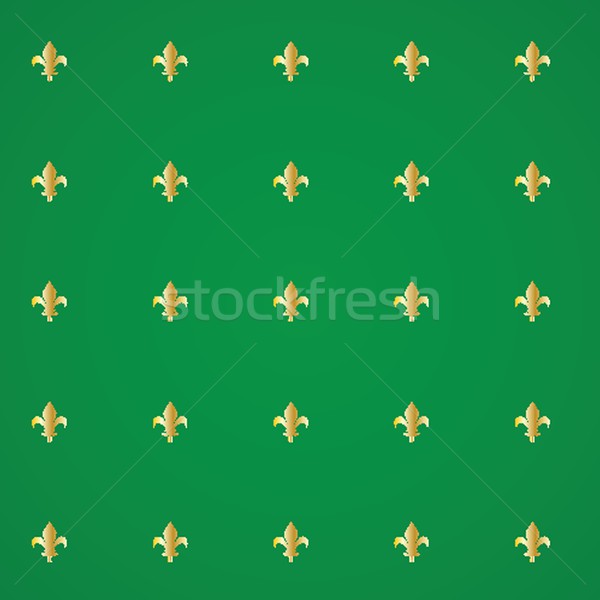 fleur de lis seamless pattern Stock photo © mcherevan