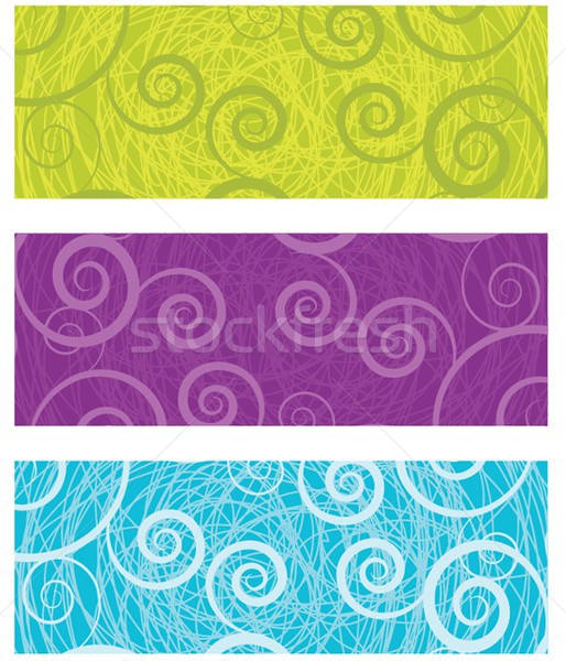 Cute vector background with decorative elements Stock photo © mcherevan