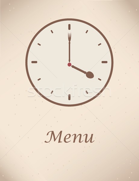 Restaurant menu design résumé [[stock_photo]] © mcherevan