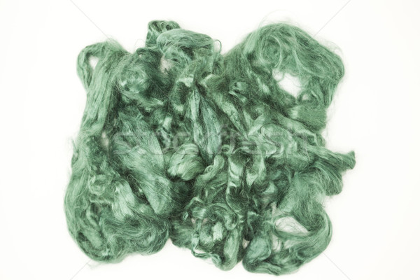 Aigue-marine vert pièce moutons laine Photo stock © mcherevan