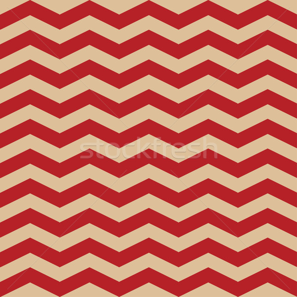 Seamless Zigzag Chevron Pattern Red And White Vector Background