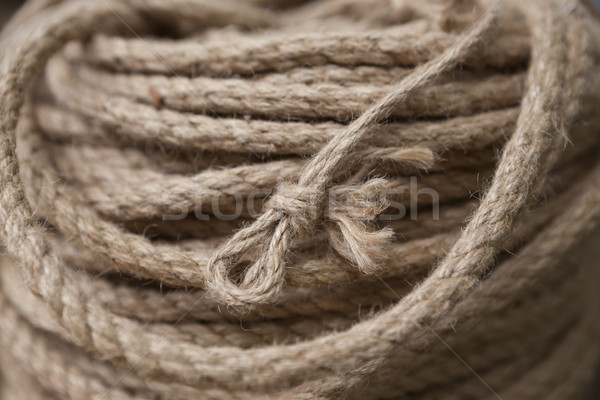 Close-up of marine ropes and knots Stock photo © mcherevan