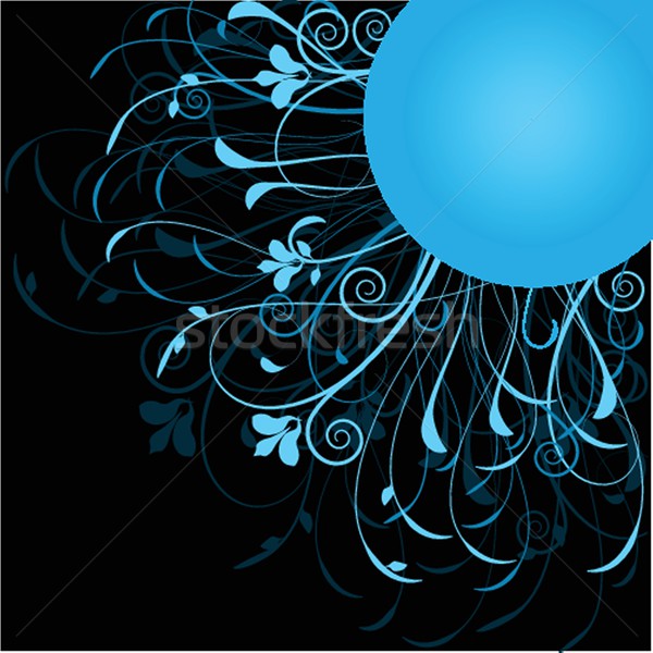 Stockfoto: Neon · lichten · grafisch · ontwerp · abstract · ontwerp · Blauw