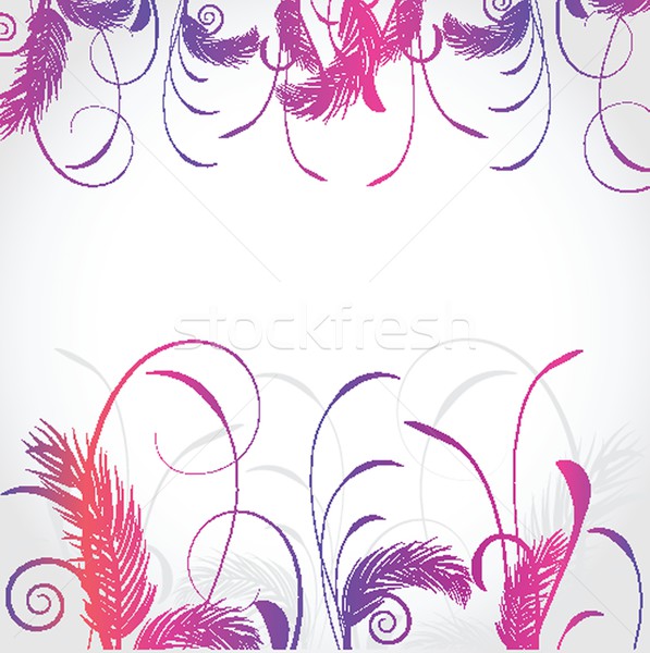 Patroon pastel gekleurd bloemen ontwerp blad Stockfoto © mcherevan