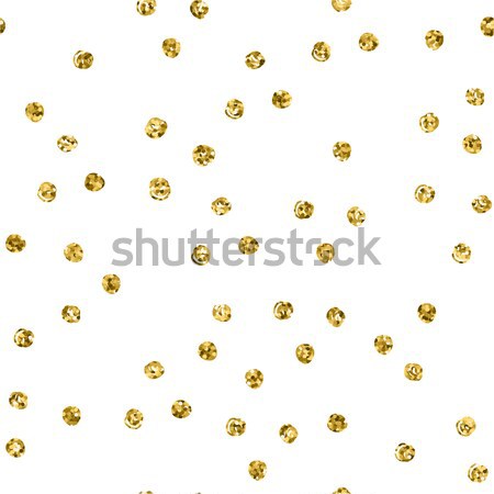 Or glitter à pois affaires fête [[stock_photo]] © mcherevan