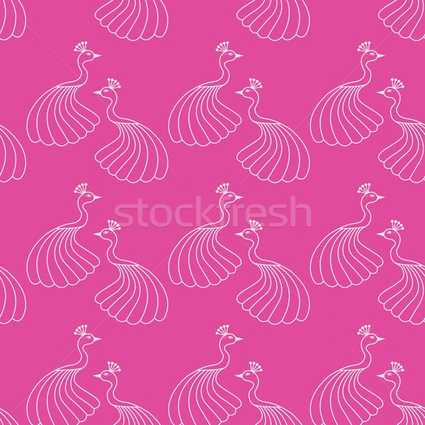 Belle magie fée design oiseau [[stock_photo]] © mcherevan