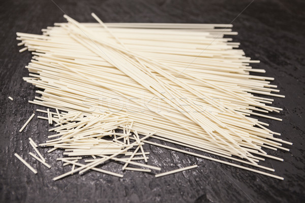 Piękna domowej roboty włoski makaronu spaghetti Zdjęcia stock © mcherevan