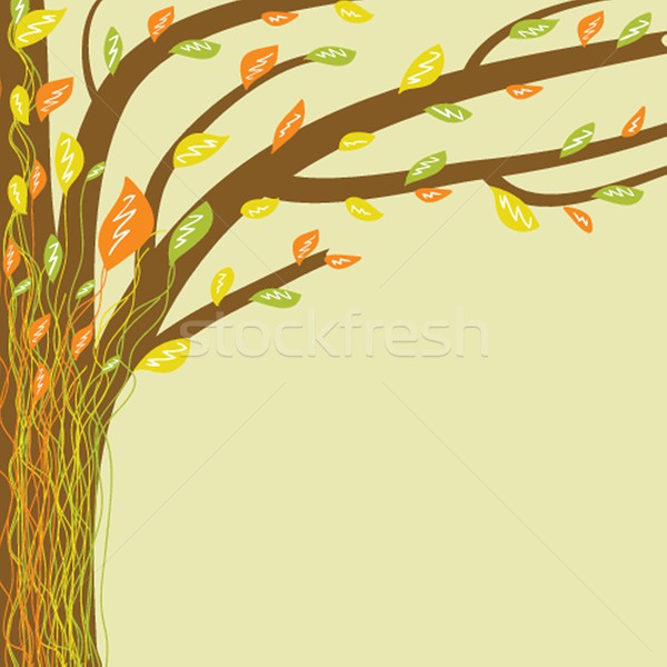 Abstract boom leven zachte kleuren voorjaar Stockfoto © mcherevan