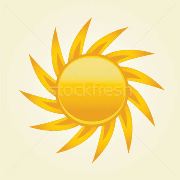 Nap fehér naplemente terv művészet nyár Stock fotó © mcherevan