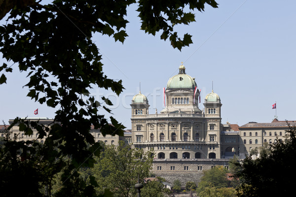 Hükümet Bina federal saray İsviçre Stok fotoğraf © mdfiles
