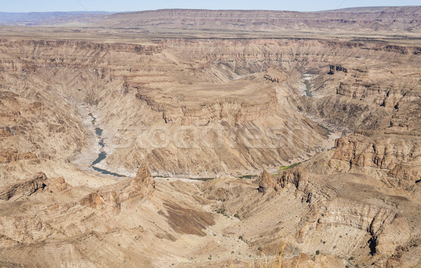 Pesce fiume canyon meridionale Namibia Foto d'archivio © mdfiles