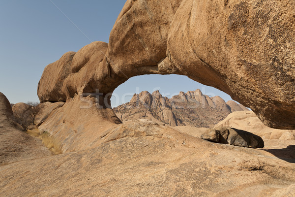 Doğal kemer cumhuriyet Namibya güney Afrika Stok fotoğraf © mdfiles