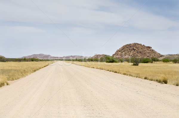 Carretera Namibia meridional África rock piedra Foto stock © mdfiles