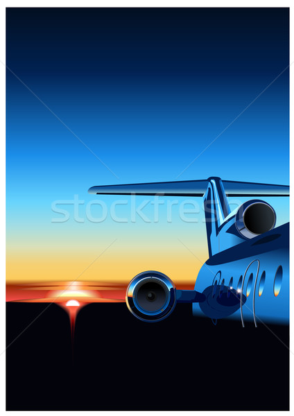 Stock photo: Airplane