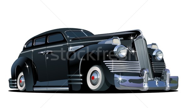 Cartoon retro car Stock photo © mechanik