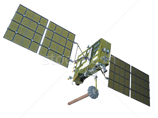 Modern navigation satellite Stock photo © mechanik