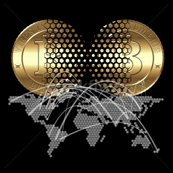 Bitcoin Concept Stock photo © mechanik