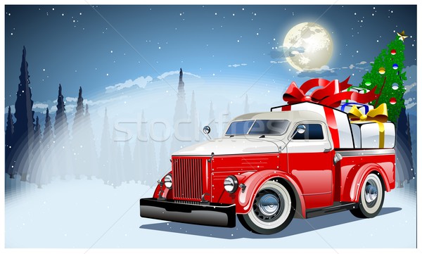 Vector Christmas Card Stock photo © mechanik