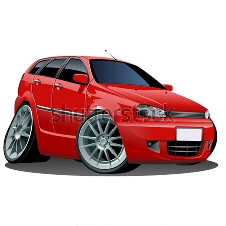 Vector modern cartoon car Stock photo © mechanik