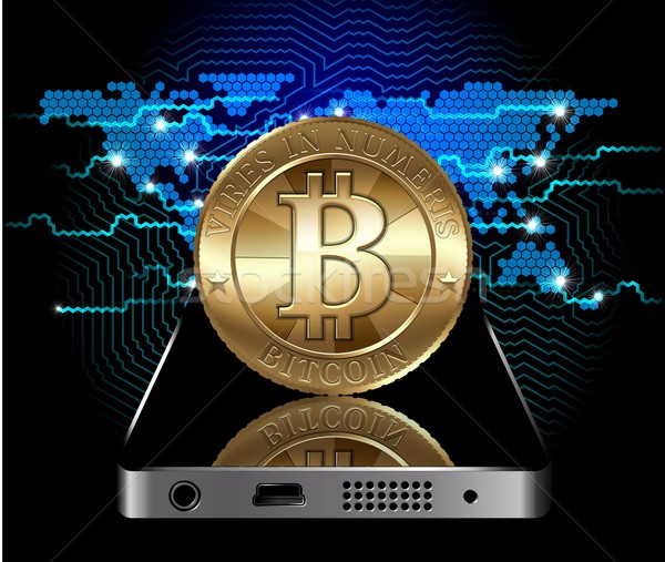 Bitcoin Concept Stock photo © mechanik