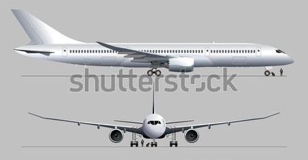 business-jet Stock photo © mechanik
