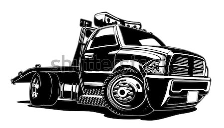 Cartoon jeep isolato bianco eps8 vettore Foto d'archivio © mechanik