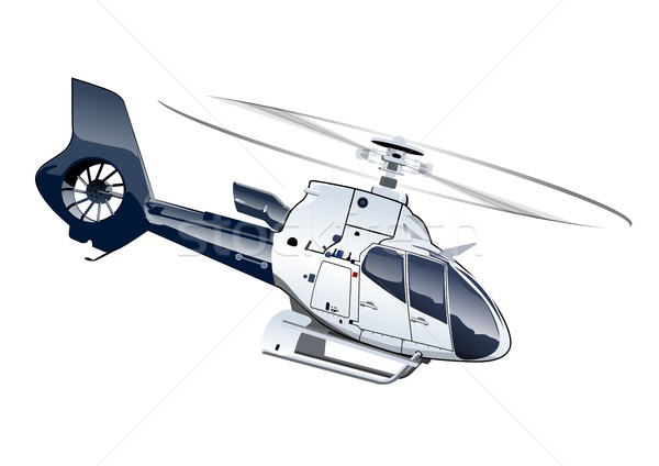 Cartoon helikopter vector eps10 groepen lagen Stockfoto © mechanik