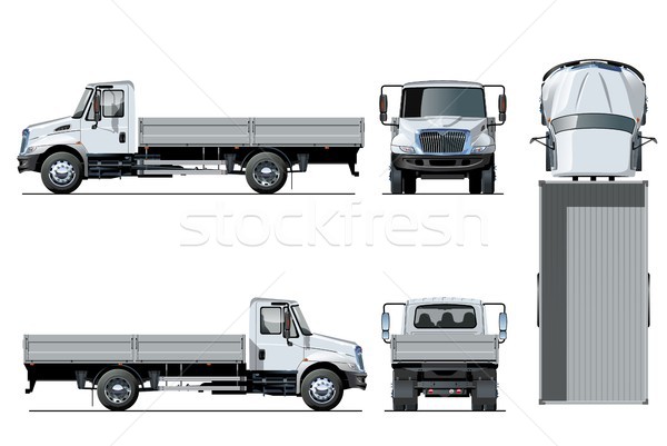 Flatbed Truck Stock Photos Stock Images And Vectors Stockfresh
