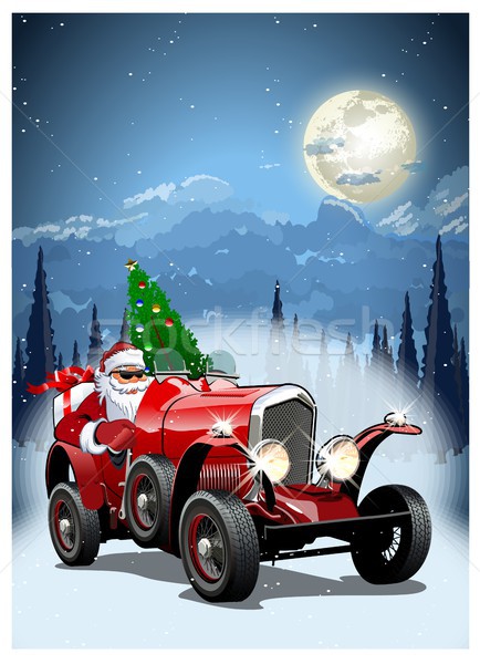 Vector Christmas Card Stock photo © mechanik