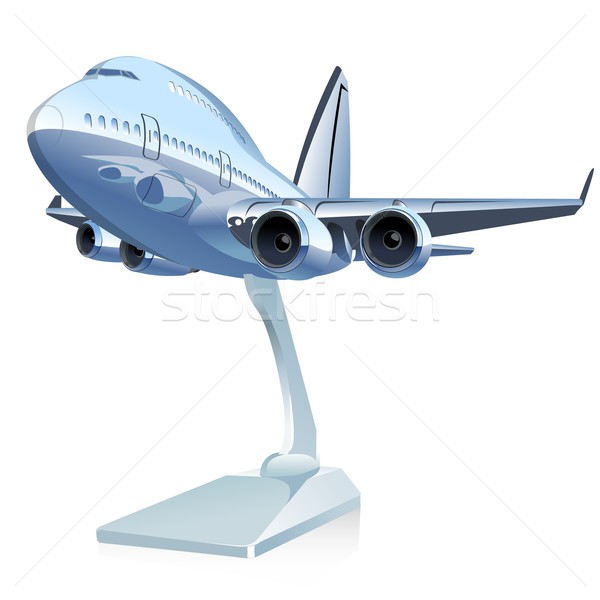Vector Cartoon Airliner Stock photo © mechanik