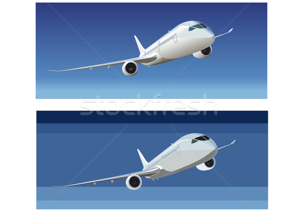 Boeing - 787 Dreamliner Stock photo © mechanik