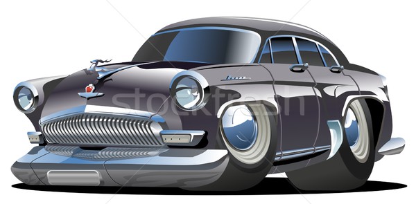 Vector cartoon retro car Stock photo © mechanik