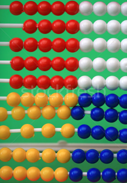 Abacus konzentriert Schießen Stock foto © mehmetcan