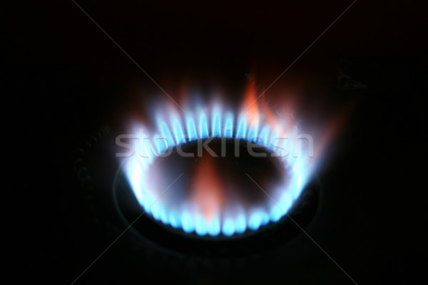 Combustible poder generación gas natural dentro azul Foto stock © mehmetcan