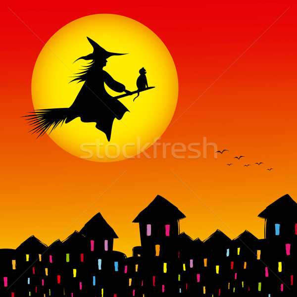 Halloween background  Stock photo © meikis