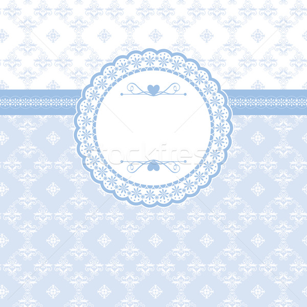 Greeting card with vintage elements Stock photo © meikis